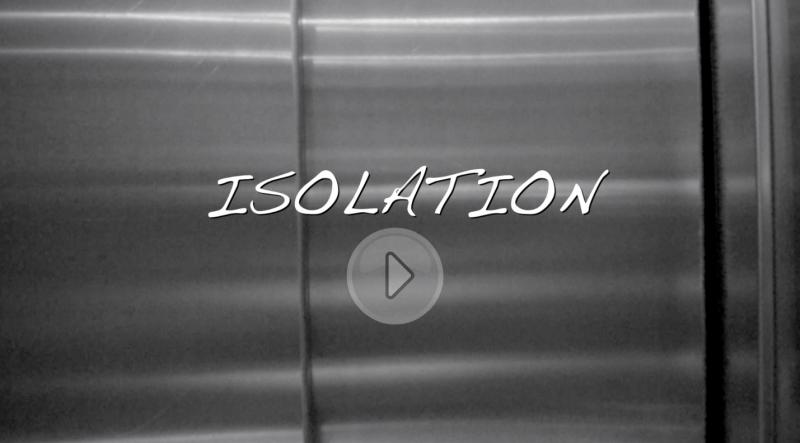 Video of a physical and mental isolation